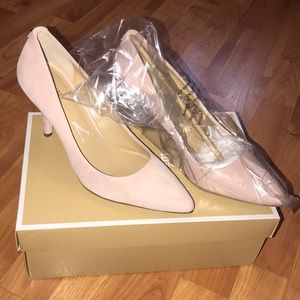 BNIB suede Michael Kors pumps